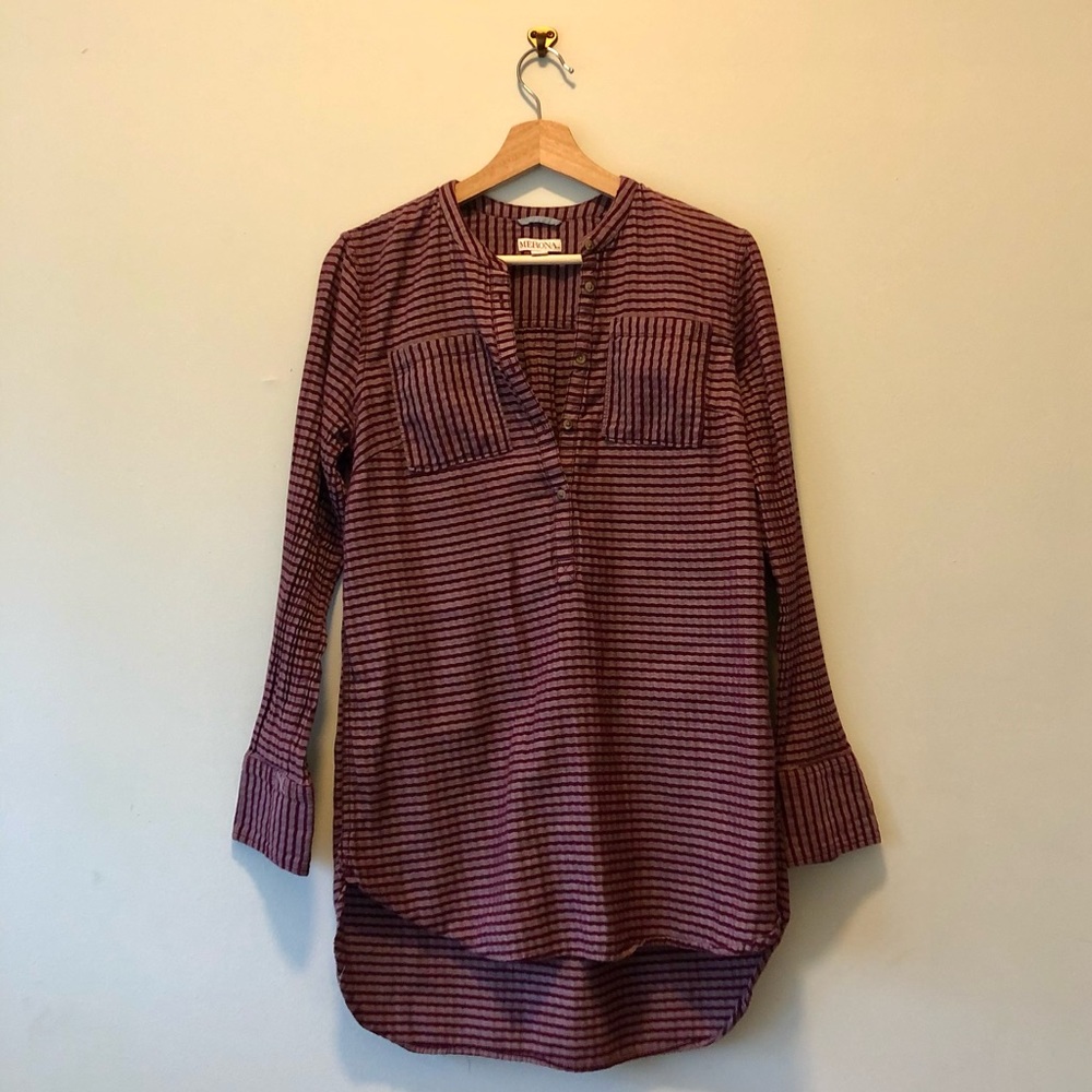 MERONA Striped Tunic Top
